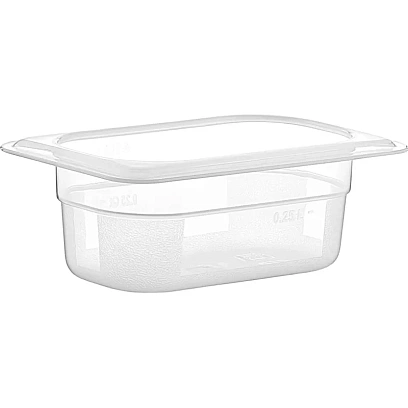 Гастроемкость 1/9 h= 65 мм. 0,5 л. п/п прозрачная GP (76784)