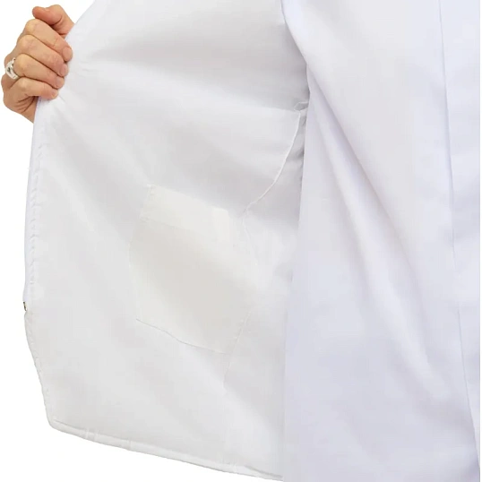 Жилет для пищевого производства у17-ЖЛ ун.(внутр)ХАССП белый (56-58)182-188