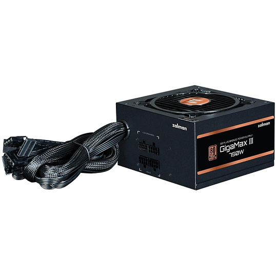 Блок питания Zalman ZM750-GV3, 750W, 80+ Bronze