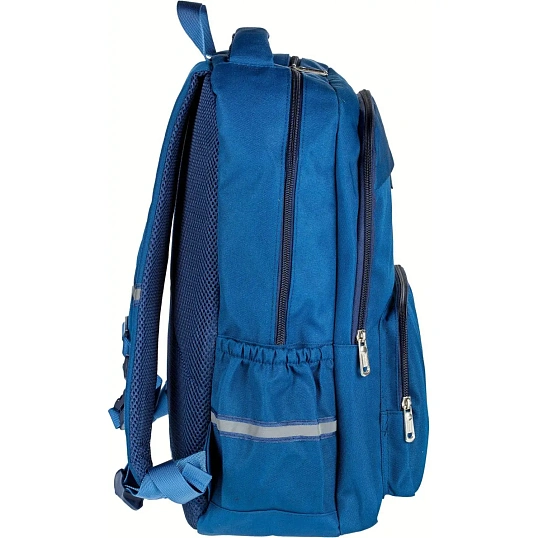 Рюкзак школьный Future синий 45,5x31x14 см