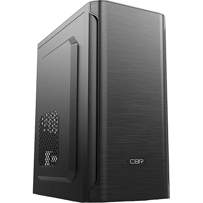Корпус CBR mATX Minitower MX10, c БП 450W, Black (PCC-MATX-MX10-450W2)