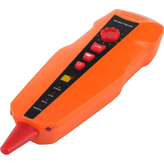 Тестер LANMASTER LAN-PRO-L/TPK-POE-8R с изм. длины, трассировкой и опр. POE