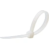 Хомут стяжка нейлоновая (белый) КСС 3x120 (100шт/уп) Fortisflex 49392