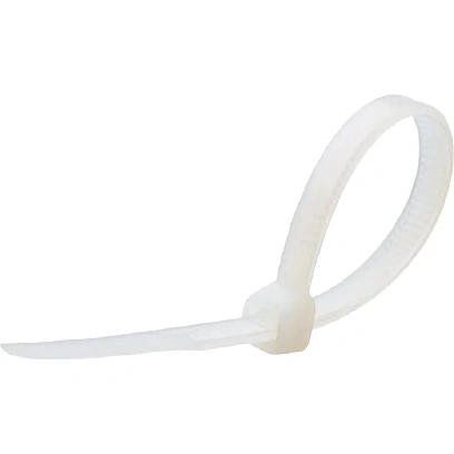 Хомут стяжка нейлоновая (белый) КСС 3x150 (100шт/уп) Fortisflex 49393