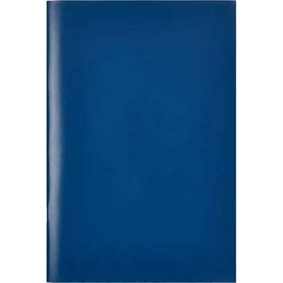 Тетрадь общая Attache 96л,лин,А4,скреп,обл.бумвин,цвет синий