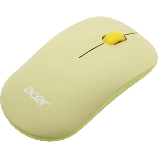 Набор клавиатура+мышь Acer OCC205 (ZL.ACCEE.00E)/зеленый/желтый/USB/slim