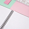 Бизнес-тетрадь А5 48л, Office Style клетка гребень бирюзовая