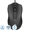 Мышь компьютерная HP проводная Wired Mouse 100 черный (6VY96AA)