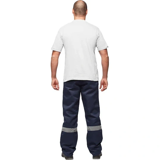 Футболка (160 г.) с кор.рукавом бел.(XL)