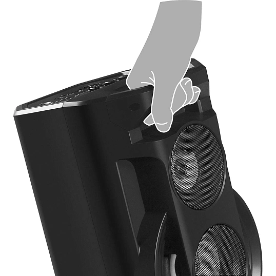Акустическая система Sven PS-680, 2x32.5Вт, FM/USB/microSD, LED пульт,аккум