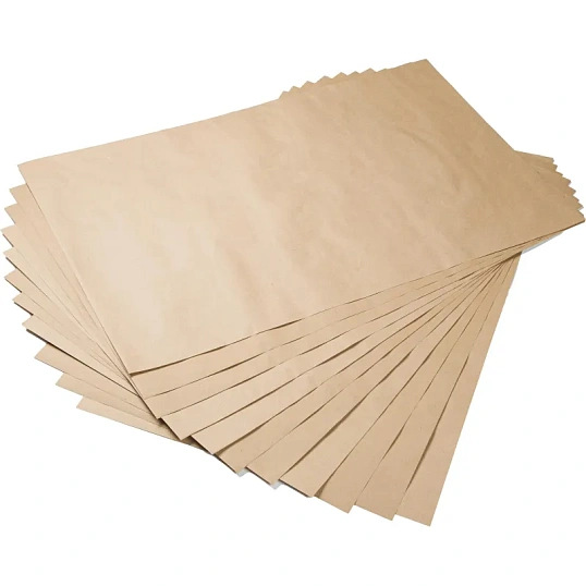Крафт-бумага оберточная в листах, 530х840 см (78г/м2) 10 кг, +-2%  марка А