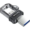 Флеш-память SanDisk Ultra Dual Drive, 256Gb, USB 3.0, miUSB, SDDD3-256G-G46