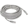 Патч-корд ExeGate UTP-RJ45-RJ45-5e-CU-10M-GY, 5e, 10м, серый <EX282015RUS