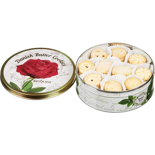 Печенье Bisquini Розы ж/б.400г