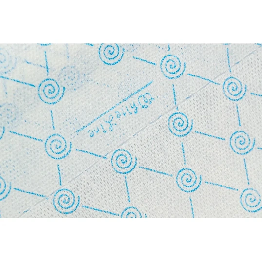 Салфетка спанлейс в рулоне 45х90, голубой, пл.50, 100шт/рул, 10267(0469)