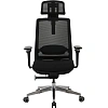 Кресло BN_Hg_EChair-520 STC сетка/ткань черный, алюминий