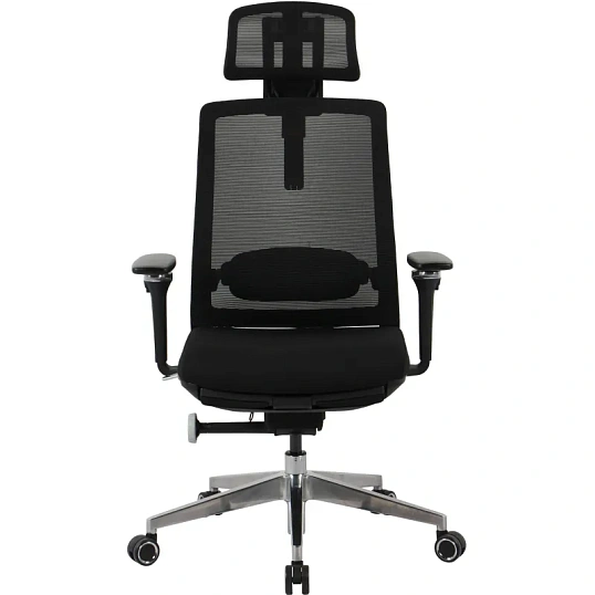 Кресло BN_Hg_EChair-520 STC сетка/ткань черный, алюминий
