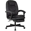 Кресло VB_EChair 668 PU P черный эко.кожа подст.для ног