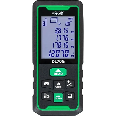 Дальномер лазерный с угломером RGK DL70G (778183)