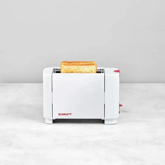 Тостер SCARLETT SC-TM11013, 650Вт, белый