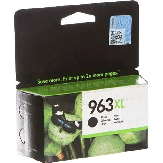 Картридж струйный HP 963XL 3JA30AE чер. пов.емк. OJ Pro 9010/9020