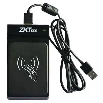 Считыватель ZKTeco Mifare, RFID, 13.56МГц, USB 5V DC/Max. 102mA CR20MW