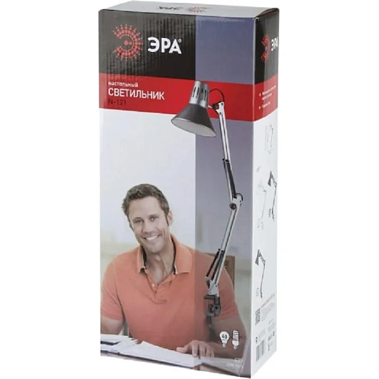 Светильник Эра N-121-E27-40W-BK, черный