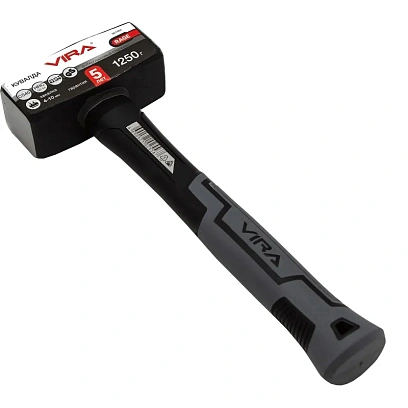 Кувалда 1250 г фибергласовая ручка VIRA RAGE 901000