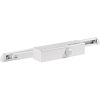 Доводчик дверной Нора-М 820 Slider (70 кг) со скольз. тягой (белый)