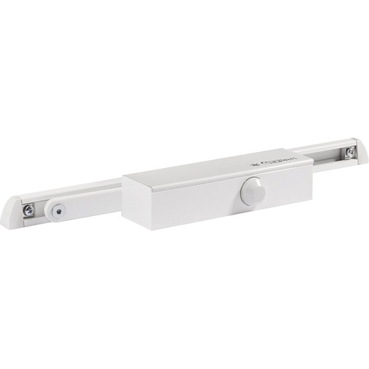 Доводчик дверной Нора-М 820 Slider (70 кг) со скольз. тягой (белый)