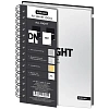 Бизнес-тетрадь All Right А5,120л, 148х205, 1 разд, BRIGHT, белая, 0015