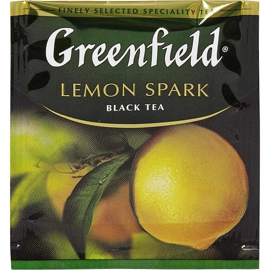 Чай Greenfield Lemon Spark черный фольгир.25пак/уп 0711-10,172699