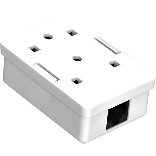 Розетка ExeGate SM1-RJ45-C6 RJ-45 кат.6 UTP Krone/110 (EX292844RUS)