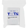 Розетка настенная TWT TWT-SM1-45/S-WH, 1 порт RJ-45 кат. 5е, STP, белая