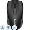 Мышь компьютерная CANYON беспров. MW-7 черный (CNE-CMSW07B)
