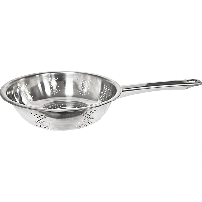 Дуршлаг нерж 24см с ручкой RGS-3016D-24-SS