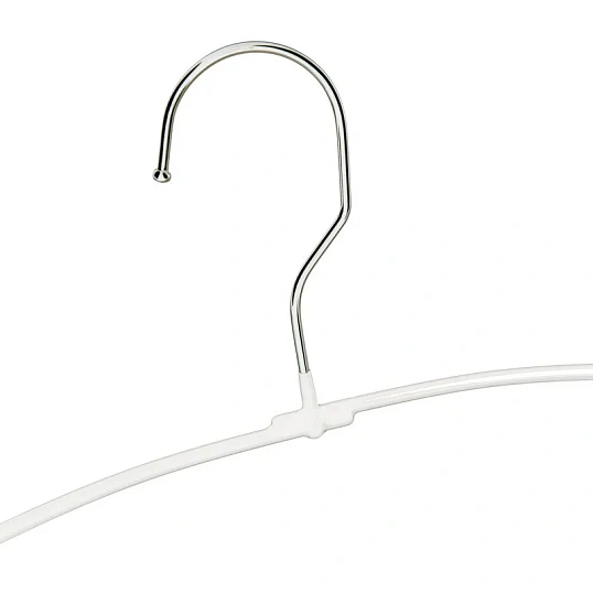 Вешалка-плечики WW_Attache MHT002/MHP049 мет,прям,пок.ПВХ,р48-50 чер УП 5шт