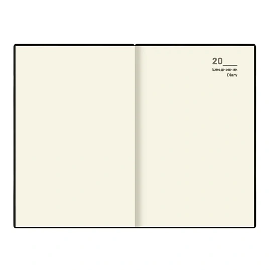 Ежедневник недатированный Deli Simple, A5, 136л, Джинс CN145-Brown