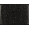 Папка деловая из кож/зам из кож/зам ЛИДЕР м129 с зажимом, черный, Россия