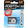 Аккумулятор ROBITON 2500MHAA-2, BL2, 2шт/уп