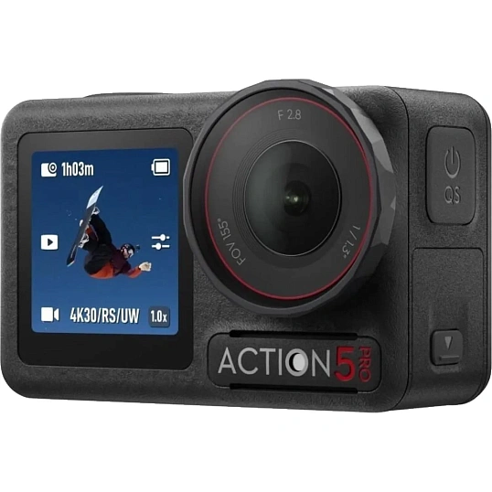 Экшн-камера Dji Osmo Action 5 Pro Standard Combo, 1xCMOS, 12Mpix, черный