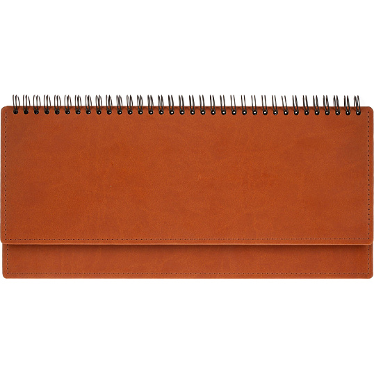 Планинг датированный 2026, коричнев 303х150 мм, 120 стр,АТТАСНЕ Вива