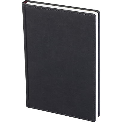 Ежедневник недатированный А5+, 136л, VELVET темно-синий navy  3-115/16