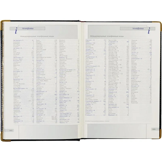 Ежедневник полудатированный кожа,синий,А5,145х216,208л, IMPERIUM 3-023/121