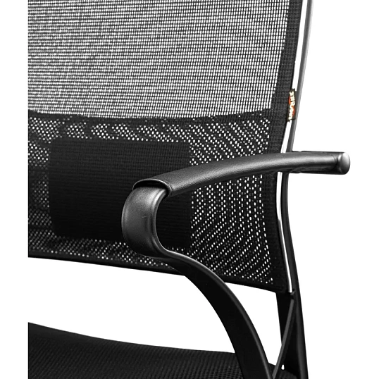 Кресло MT_Sit Air-180/Km00/Wh00/K15bL(M09.B02.G15.W01),черный, пластик