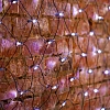 Гирлянда светодиодная Сеть 2,5х2,5м 432LED БЕЛЫЙ IP65 свеч с динам.215-031