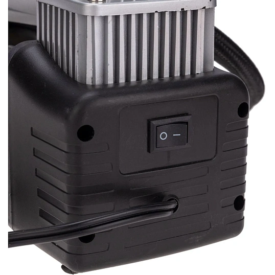 Компрессор автомобильный усиленный двухпоршневой, 60 л/мин, 10 АТМ REXANT