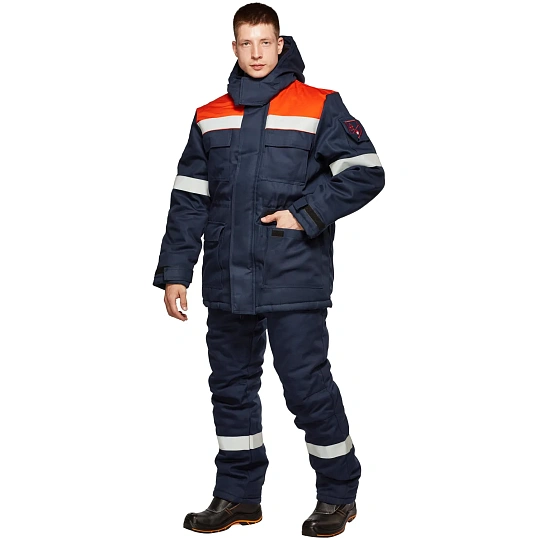 Костюм зимний'Энергия Арамид'тип АЗ-27, АЗ-47 82,1 кал/см2 (52-54) 182-188