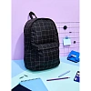 Рюкзак школьный Комус Класс  Light Клетка, черный,, 1 отд