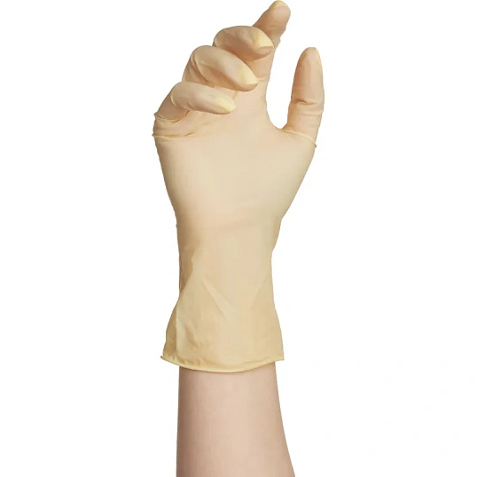 Перчатки латекс н/c,н/о, текст,2хлор S&C TL/DL202 (XS) 50п/уп